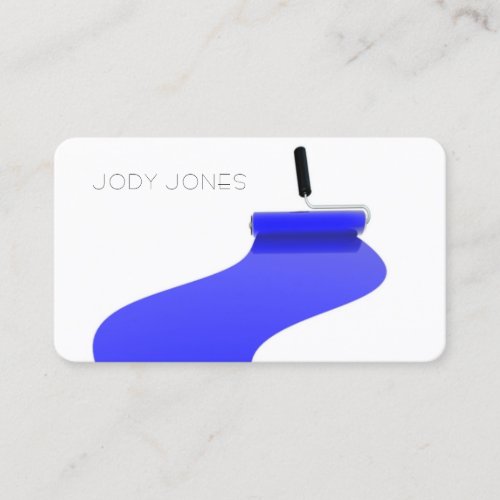 Painter Painting Professional Commercial Service Business Card