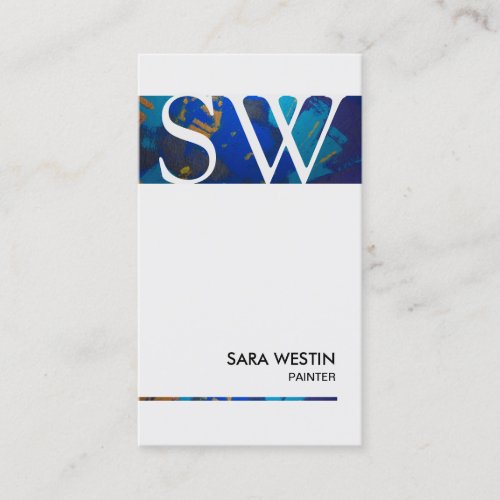 Painter Painting Trade Skills Business Card