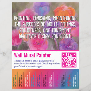 Painter Tear Off Flyer