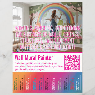 Painter Tear Off Flyer