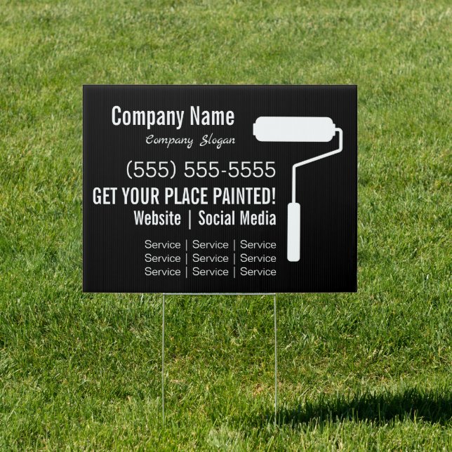 Painter Yard Sign (Insitu)