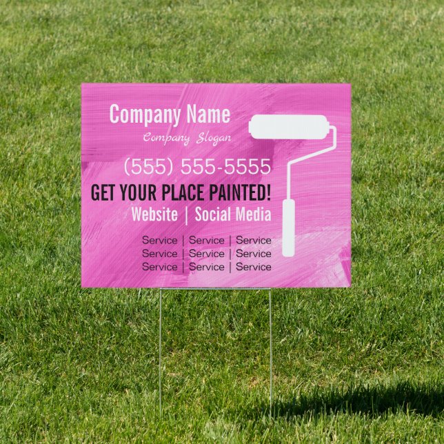 Painter Yard Sign (Insitu)