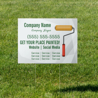 Painter Yard Sign