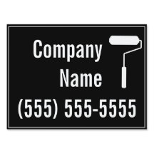 Painter Yard Sign