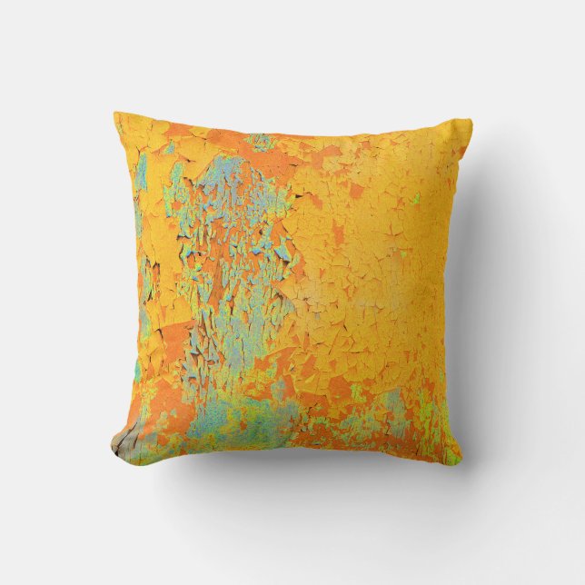 Painterly Abstract Pillow (Front)