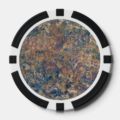 Painterly Abstraction TPD Poker Chips