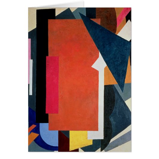 Painterly Architectonics, 1916-17 Cards (Front)