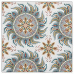 Painterly Boho Mandala Fabric