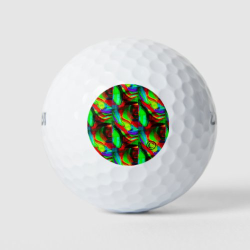 Painterly Golf Balls