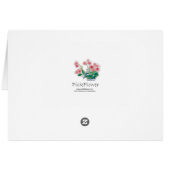 Painterly Image of Crabapple Blossom Cards (Back Horizontal)