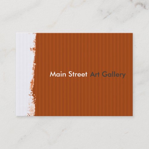 Abstract Painted Wall Business Cards