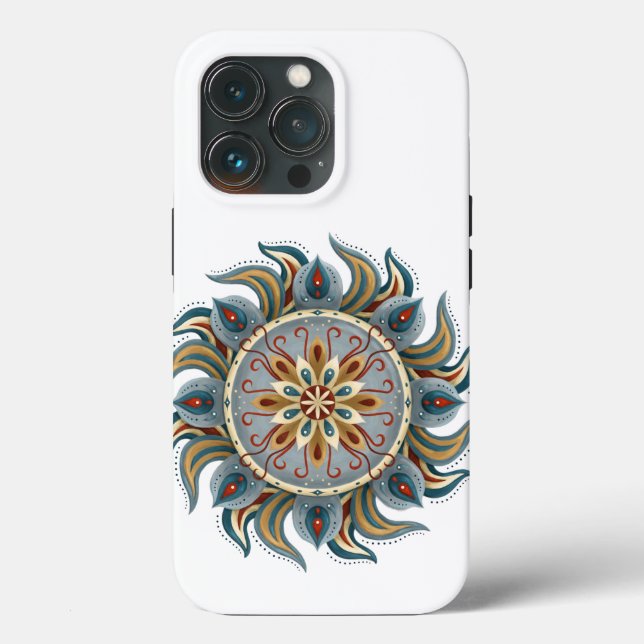 Painterly Mandala Case-Mate iPhone Case (Back)