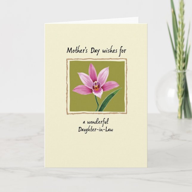 Painterly Mothers Day Art Card (Front)
