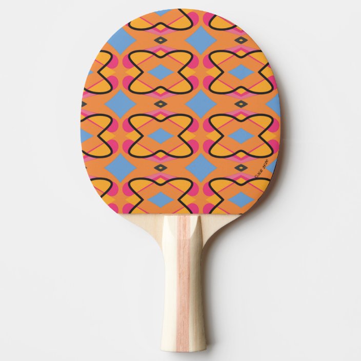 Painterly Ping Pong Paddle 