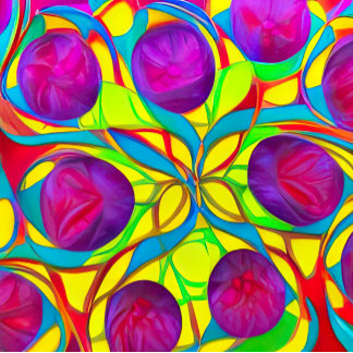 Painterly Wham-O Frisbee