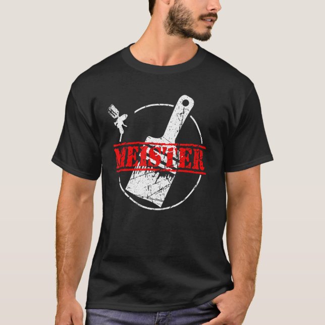 Paintermeister Master Painter and Lacquer Exam T-Shirt (Front)