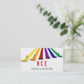 Painters and Decorators Business Card (Standing Front)