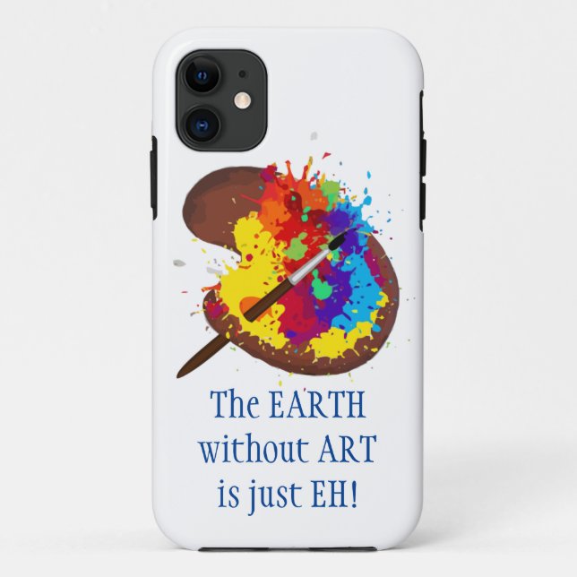 Painters Art Quote Colorful Palette Artist Paint Case-Mate iPhone Case (Back)