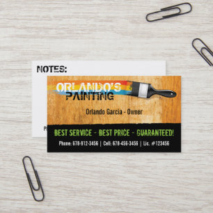 Painter's Business Card