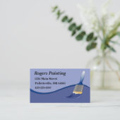 Painters Business Card (Standing Front)