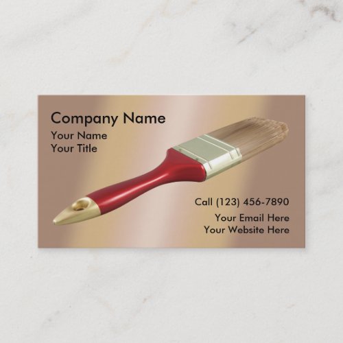 Painters Business Cards