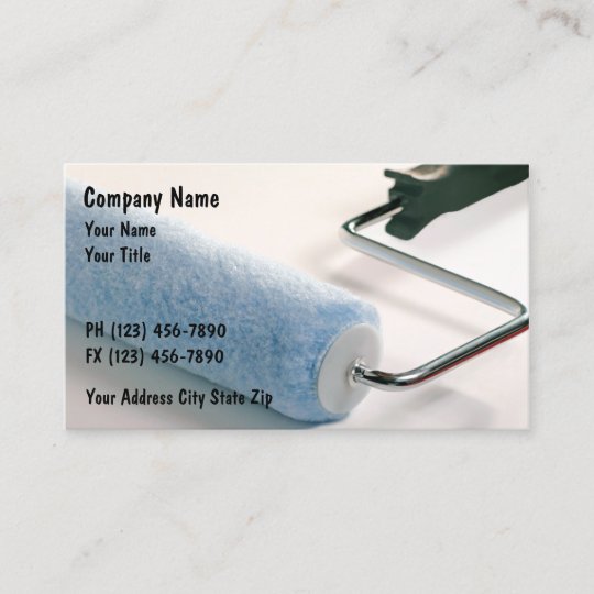 Painters Business Cards | Zazzle.com