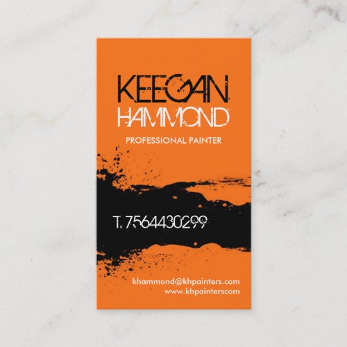 Painters Business Cards