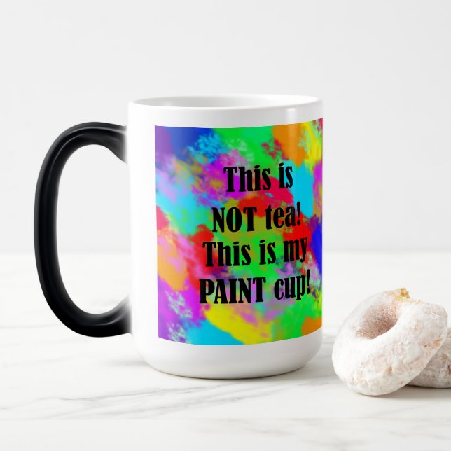 Painter's Cup (With Donut)
