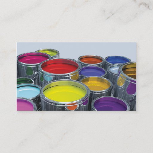 Customizable Painter's Edge Business Card