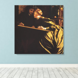 Painter's Honeymoon by Lord Frederic Leighton Canvas Print