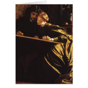 Painter's Honeymoon by Lord Frederic Leighton Cards