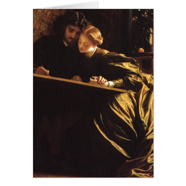 Painter's Honeymoon by Lord Frederic Leighton Cards (Front)