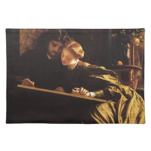 Painters Honeymoon by Lord Frederic Leighton Cloth Placemat