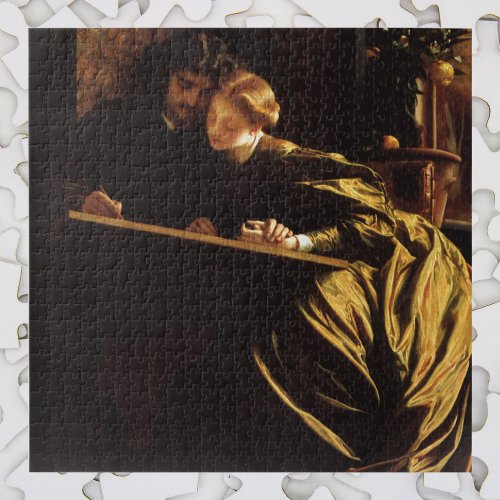 Painters Honeymoon by Lord Frederic Leighton Jigsaw Puzzle