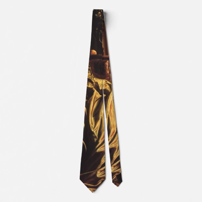 Painter's Honeymoon by Lord Frederic Leighton Neck Tie (Front)