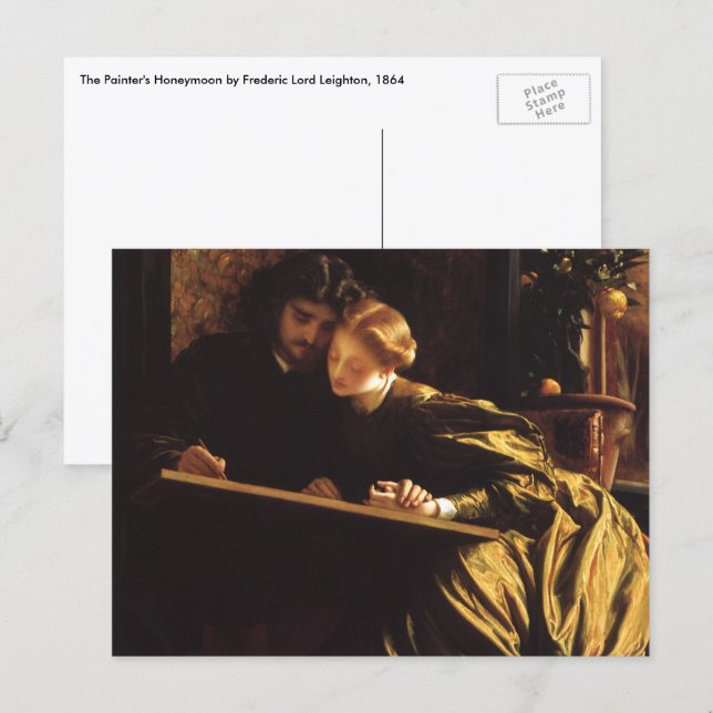 Painter's Honeymoon by Lord Frederic Leighton Postcard (Front/Back)