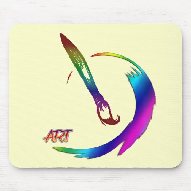 Painters Palate (computer style) Mouse Pad (Front)