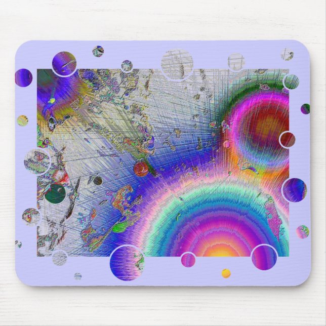 Painter's Pants 2a enamel framed Mouse Pad (Front)