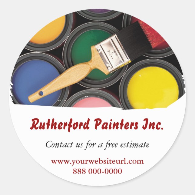Painters Promotional Sticker (Front)