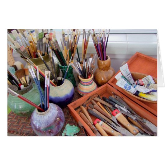Painter's Supplies Cards (Front Horizontal)