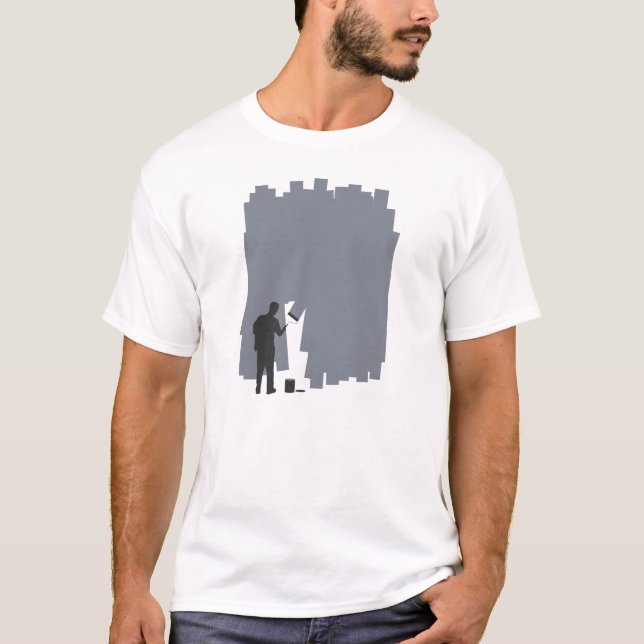Painting a Wall T-Shirt (Front)
