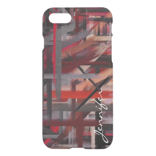 Painting Abstract Art 12 iPhone SE87 Case