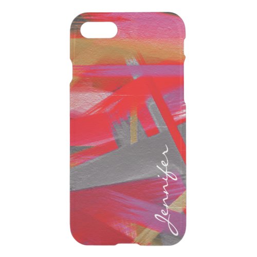 Painting Abstract Art 18 iPhone SE87 Case