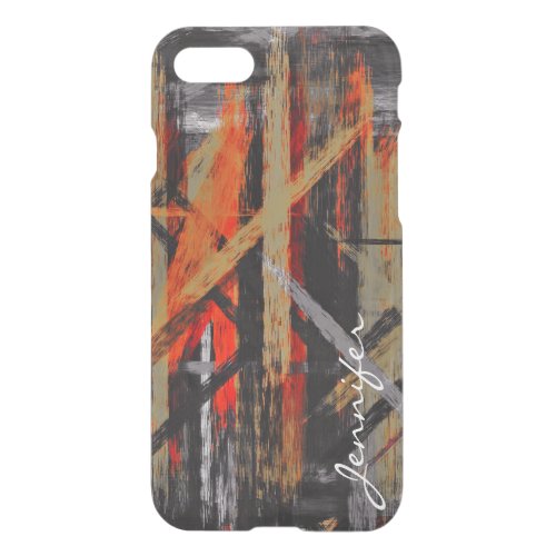 Painting Abstract Art 21 iPhone SE87 Case