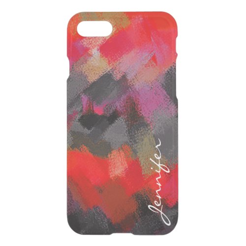 Painting Abstract Art 2 iPhone SE87 Case