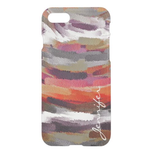 Painting Abstract Art 3 iPhone SE87 Case