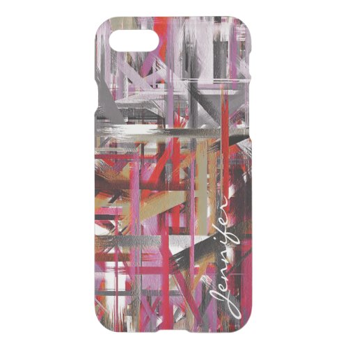 Painting Abstract Art 9 iPhone SE87 Case