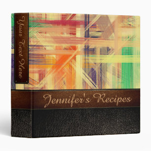 Painting Abstract Background Recipe Leather Look Binder