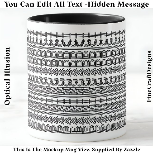 Painting Addict Hidden Message Funny Novelty 111B Mug (Creator Uploaded)