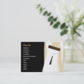 Painting Business Card (Standing Front)